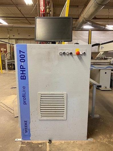 Used WEEKE PROFILINE BHP-007/480, 3-AXIS, 4' x 8' TABLE CNC ROUTER
