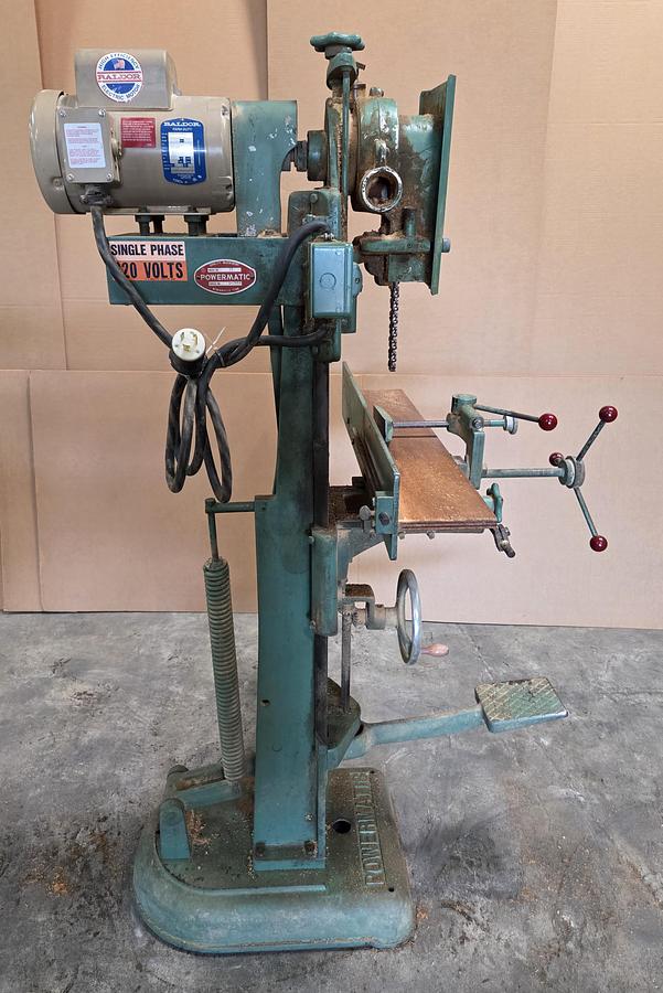 Used POWERMATIC NO. 15 CHAIN SAW MORTISER