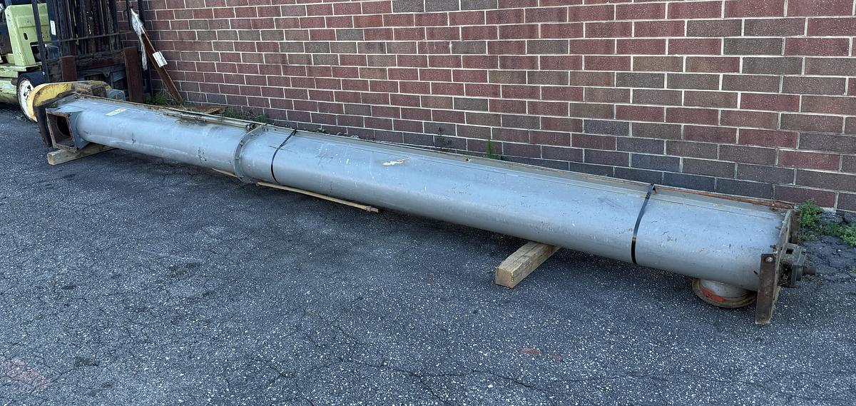 Used 8" DIAMETER x 18' LONG ENCLOSED AUGER