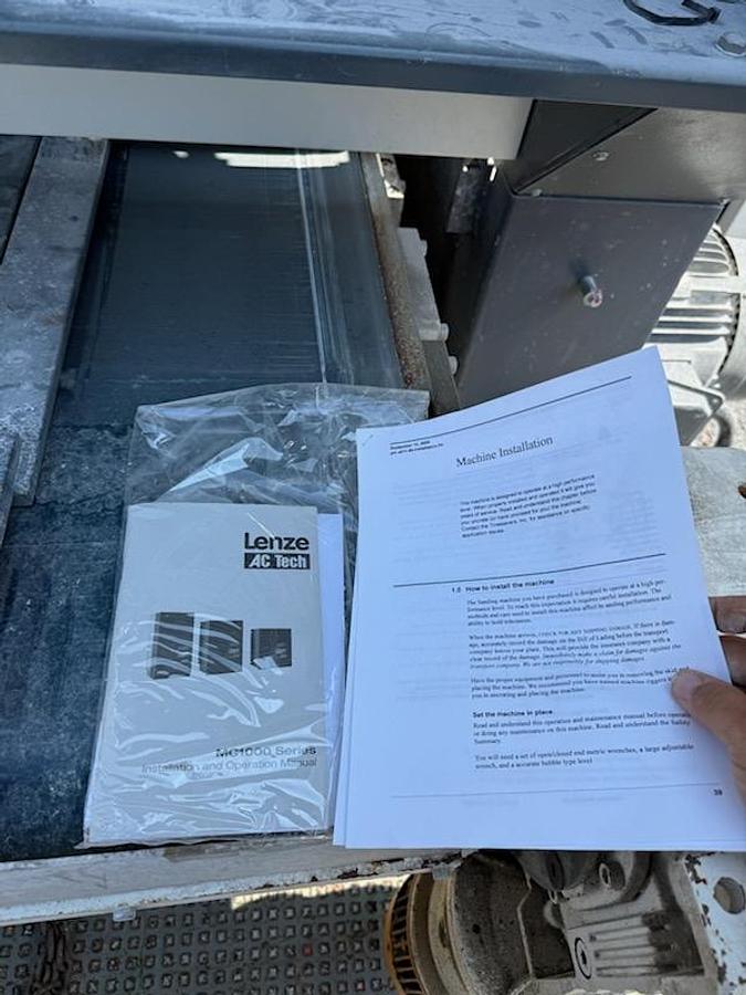 Used TIMESAVERS 3331-43-200, 37" PLANER-SANDER