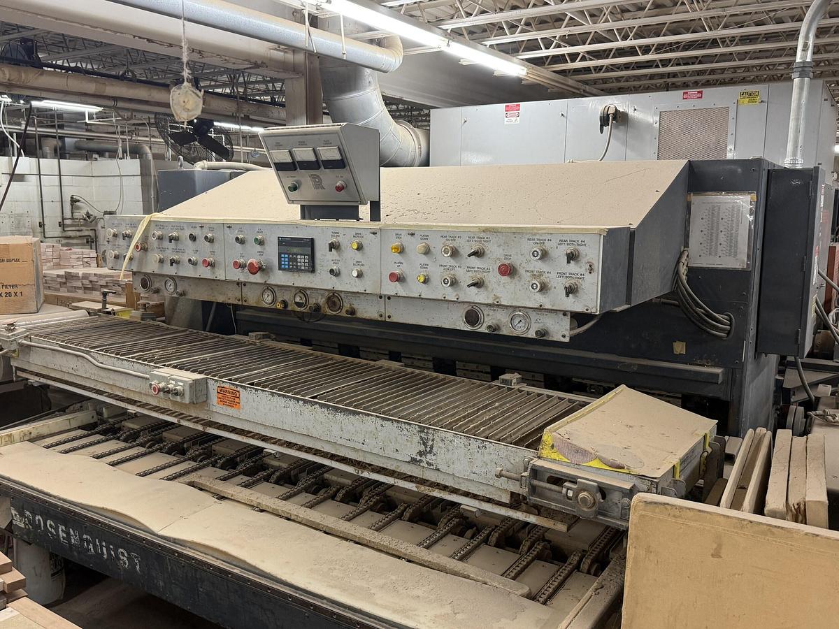 Used ROSENQUIST EF-100 ELECTRO-FLOW FEED-THROUGH RADIO-FREQUENCY GLUER