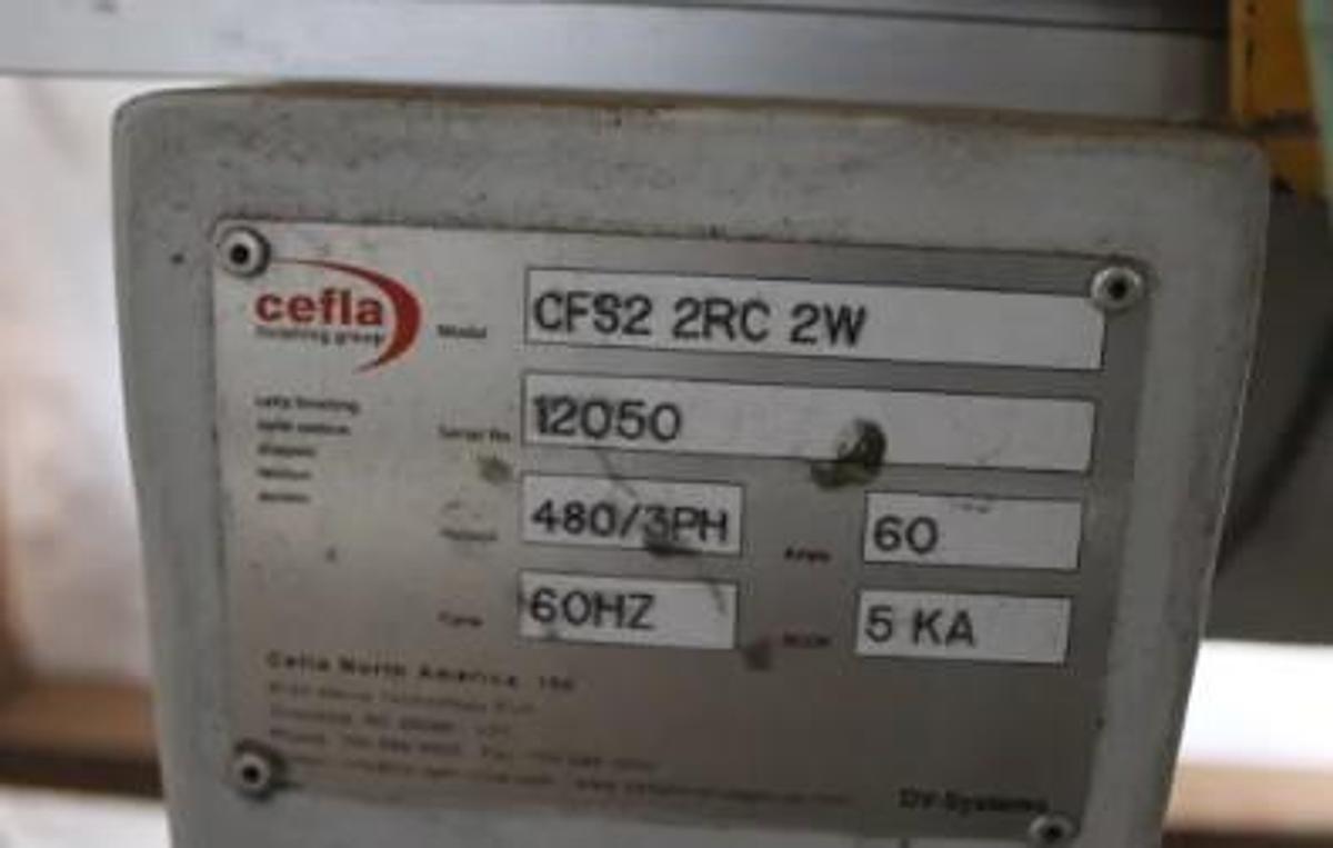 Used CEFLA CFS2 2RC 2W STAIN & FINISH LINE FOR FLOORING