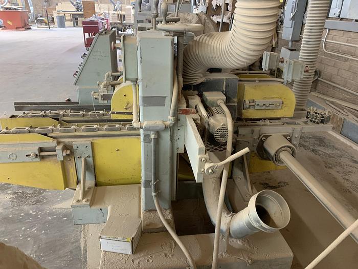 Used DOUBLE-END FEED THROUGH TRIM MACHINE