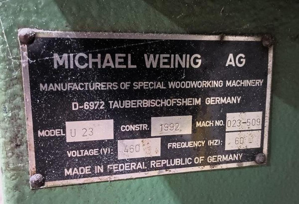 Used WEINIG UNIMAT-23, 5-HEAD MOULDER