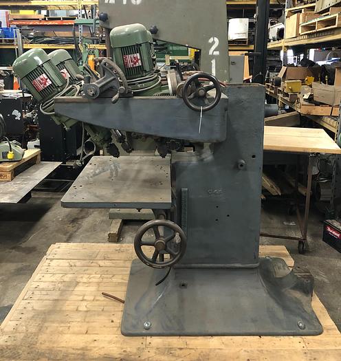 Used NASH/RYE 4-HEAD CHAIR-SEAT BORING MACHINE