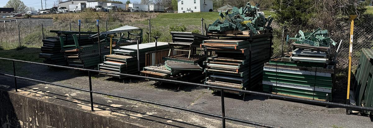 Used LOT OF ROLLER CONVEYOR