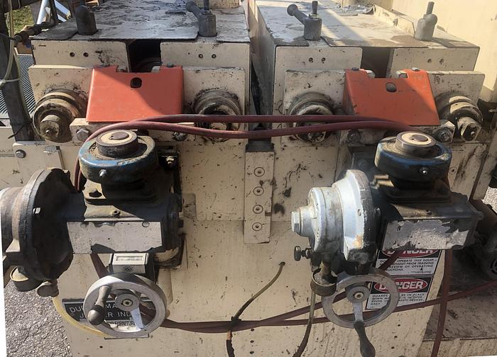 Used DUBOIS SBD-24, 24" DOUBLE-HEAD DENIBBING SANDER