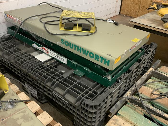 Used LOT OF (35) MISC. 2,000 LB. 2' x 4' SCISSOR-LIFT TABLES