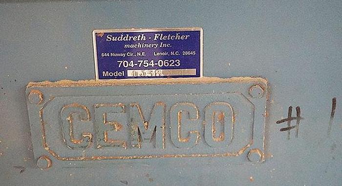 Used CEMCO 3-HEAD HORIZONAL BORING MACHINE