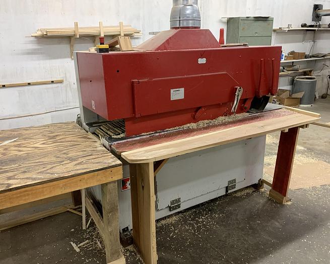 Used COSMEC SM-120, 12" DIP-CHAIN GANG RIPSAW