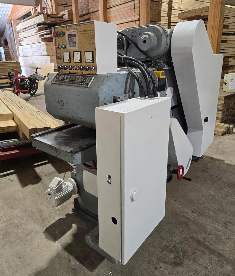 Used NORTHTECH NT-400EL, 16" HEAVY-DUTY TOP AND BOTTOM PLANER