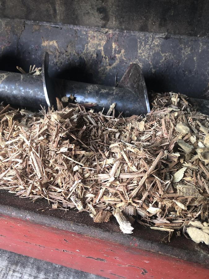 Used CRESSWOOD HF-36 VERTICAL WOOD WASTE GRINDER