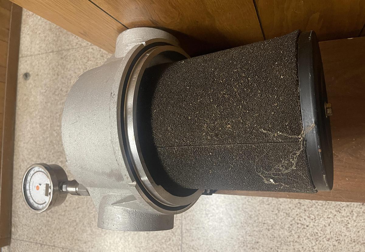Used SOLBERG CT SERIES INLINE VACUUM PUMP FILTER