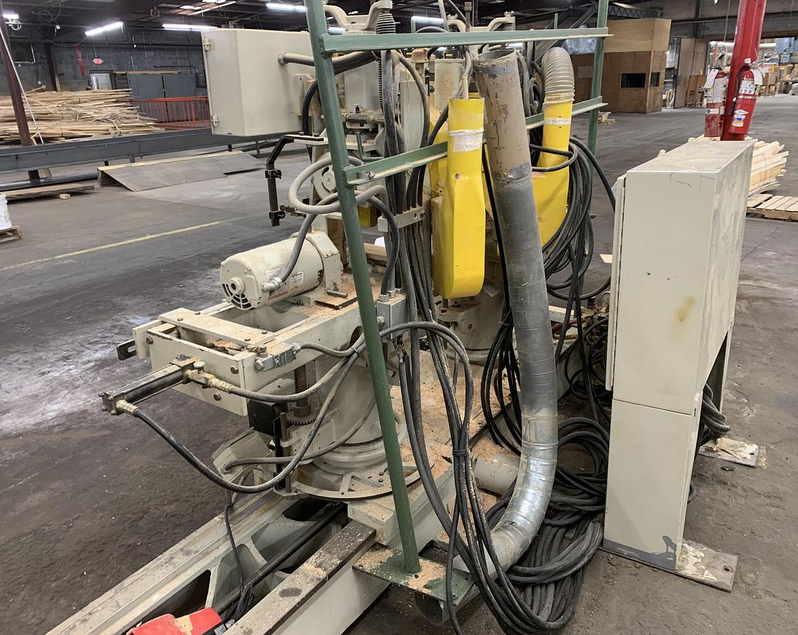 Used BELL 24 DOUBLE-END TRIM AND BORE MACHINE