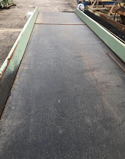 Used 13'-6" LONG x 3' WIDE BELT CONVEYOR