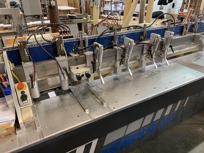 Used ACCU-SYSTEMS MTH, 10' MORTISE, TENON, AND HAUNCH MACHINE