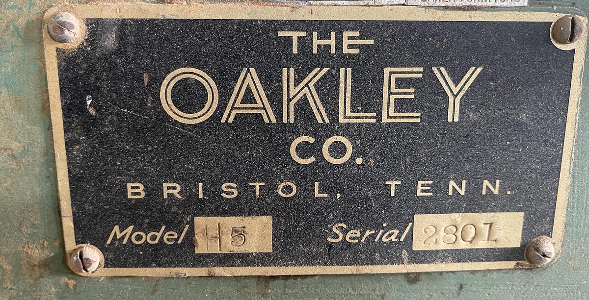 Used OAKLEY H-5 OSCILLATING EDGE-SANDER