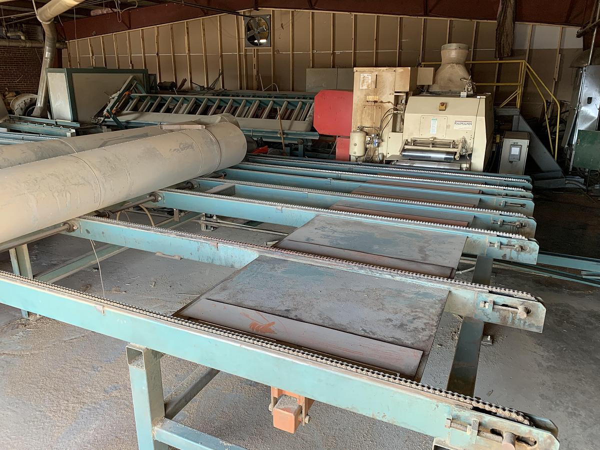 Used WEINIG GRECON-DIMTER / RAIMANN KR/US 3-BV, 18" SELECT-A-RIP GANG RIPSAW SYSTEM
