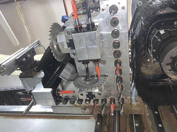 Used BIESSE ROVER A 1432, 3-AXIS CNC POD & RAIL MACHINING CENTER