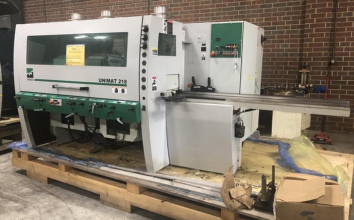 Used WEINIG UNIMAT-218, 6-HEAD MOULDER