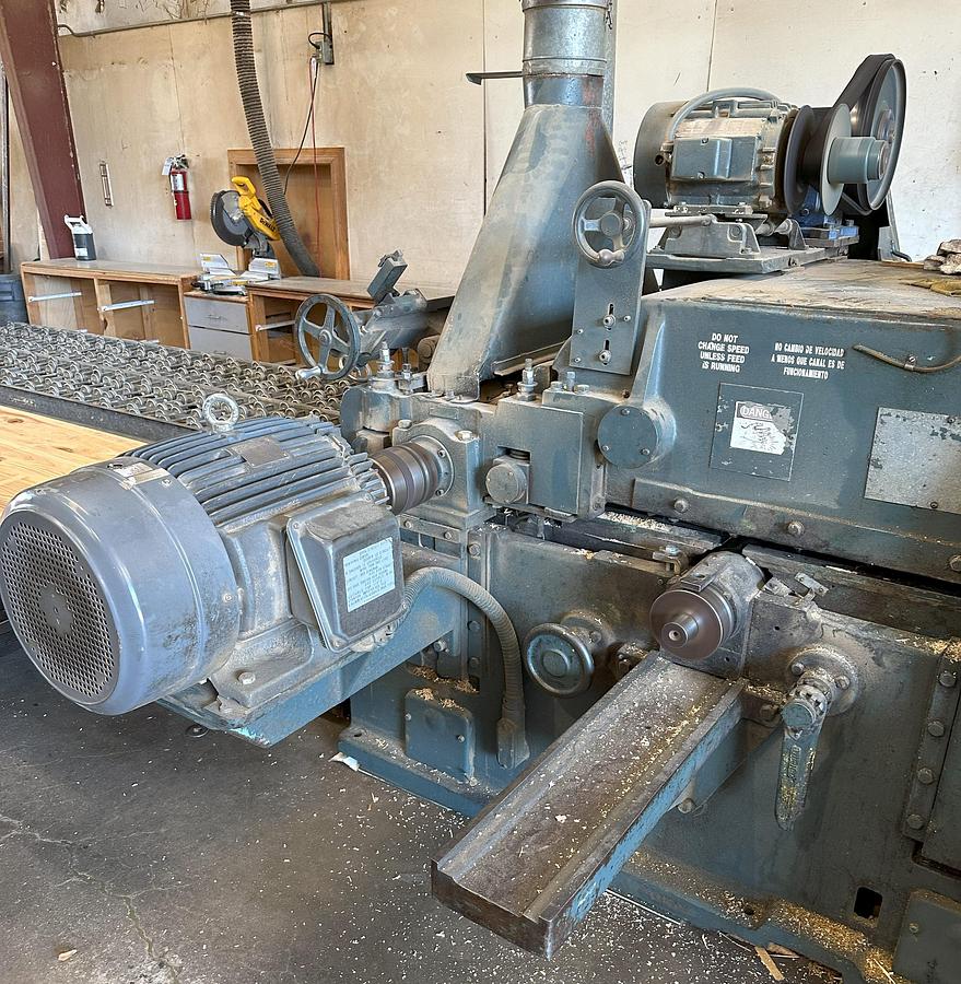 Used OLIVER  170, 36" DOUBLE-HEAD STRAIT-O-PLANER