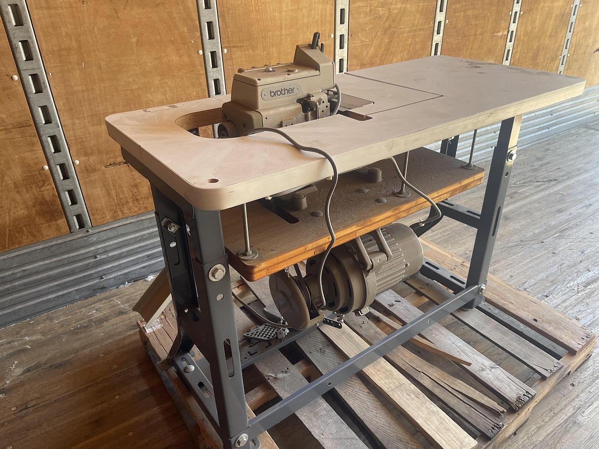 Used BROTHER EF4-N21-57-7 SEWING MACHINE
