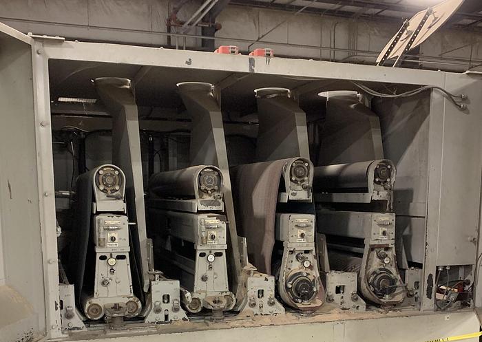 Used TIMESAVERS 252-4IC, 52 INCH, 4-HEAD WIDE-BELT SANDER