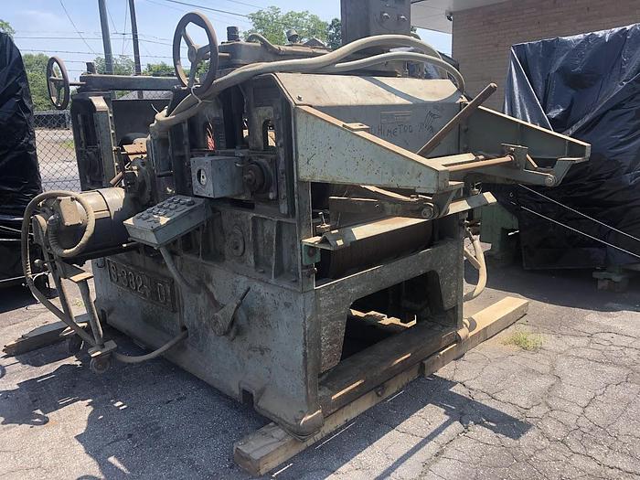 Used NEWMAN S-382-HD, 30" DOUBLE-HEAD ROUGHING PLANER