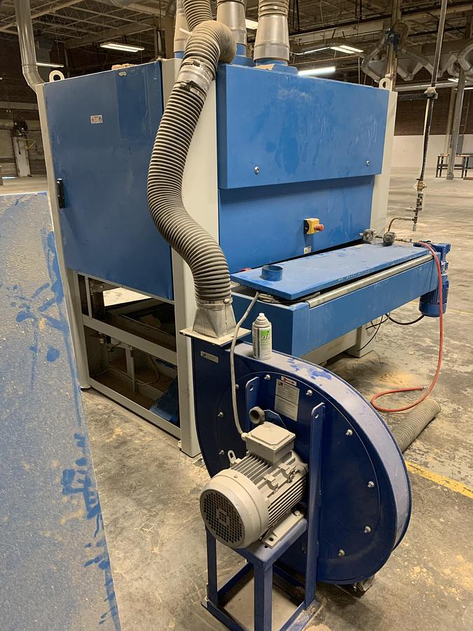 Used HOUFEK 1300RC 52" DOUBLE-HEAD WIDE-BELT SANDER