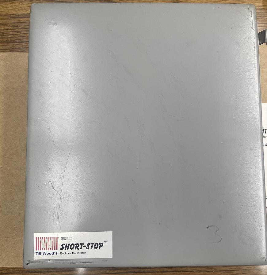 Used TB WOODS SS-4A-60 SHORT-STOP, 60 HP, 460 VOLT ELECTRIC BRAKE