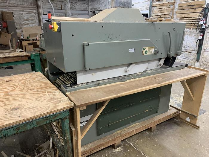 Used COSMEC SM-120, 12" DIP-CHAIN GANG RIPSAW