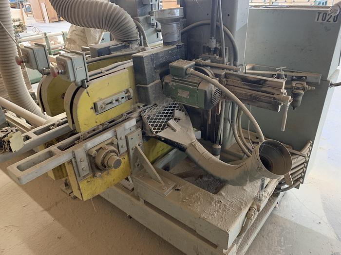 Used DOUBLE-END FEED THROUGH TRIM MACHINE