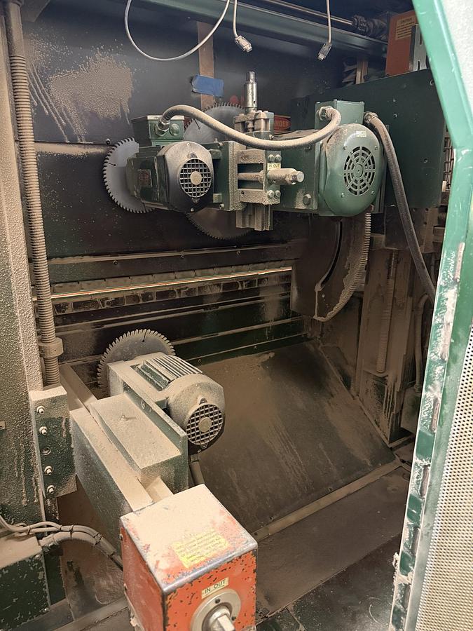 Used FLETCHER, FM-330 DOUBLE-END CNC TENONER