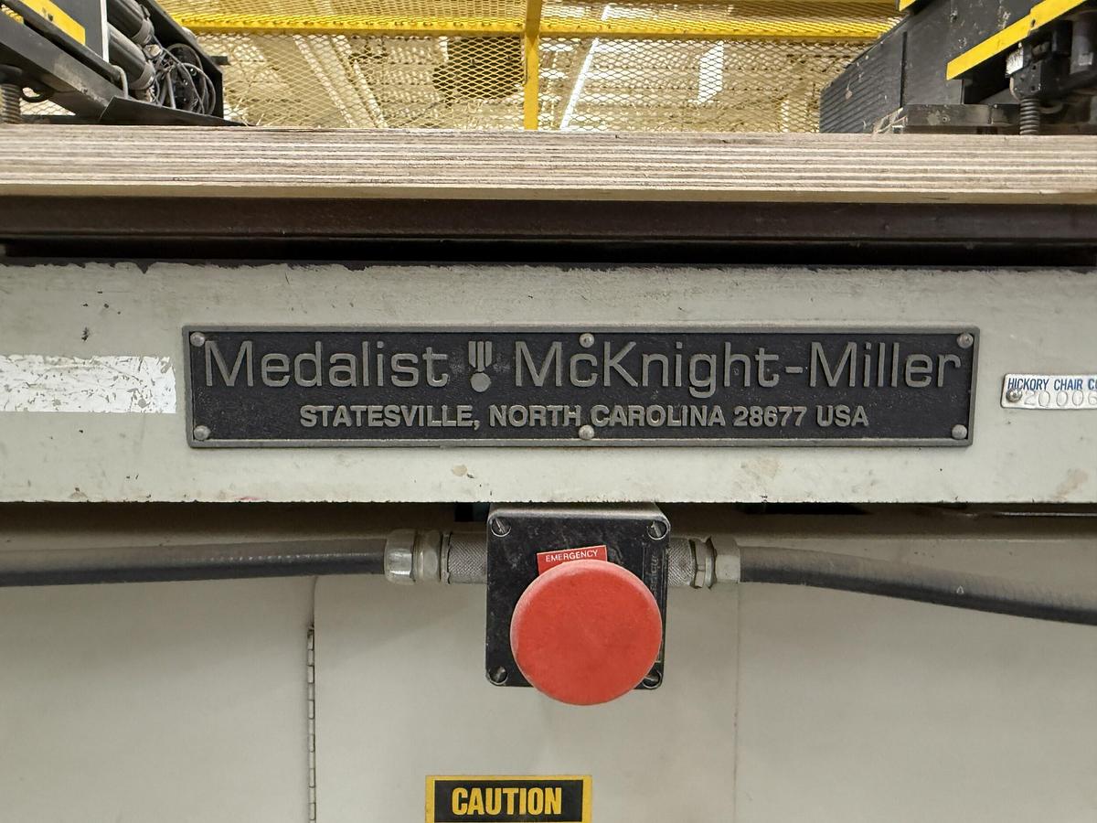 Used MCKNIGHT-MILLER, M-410 CNC MULTI-SPINDLE VERTICAL BORING