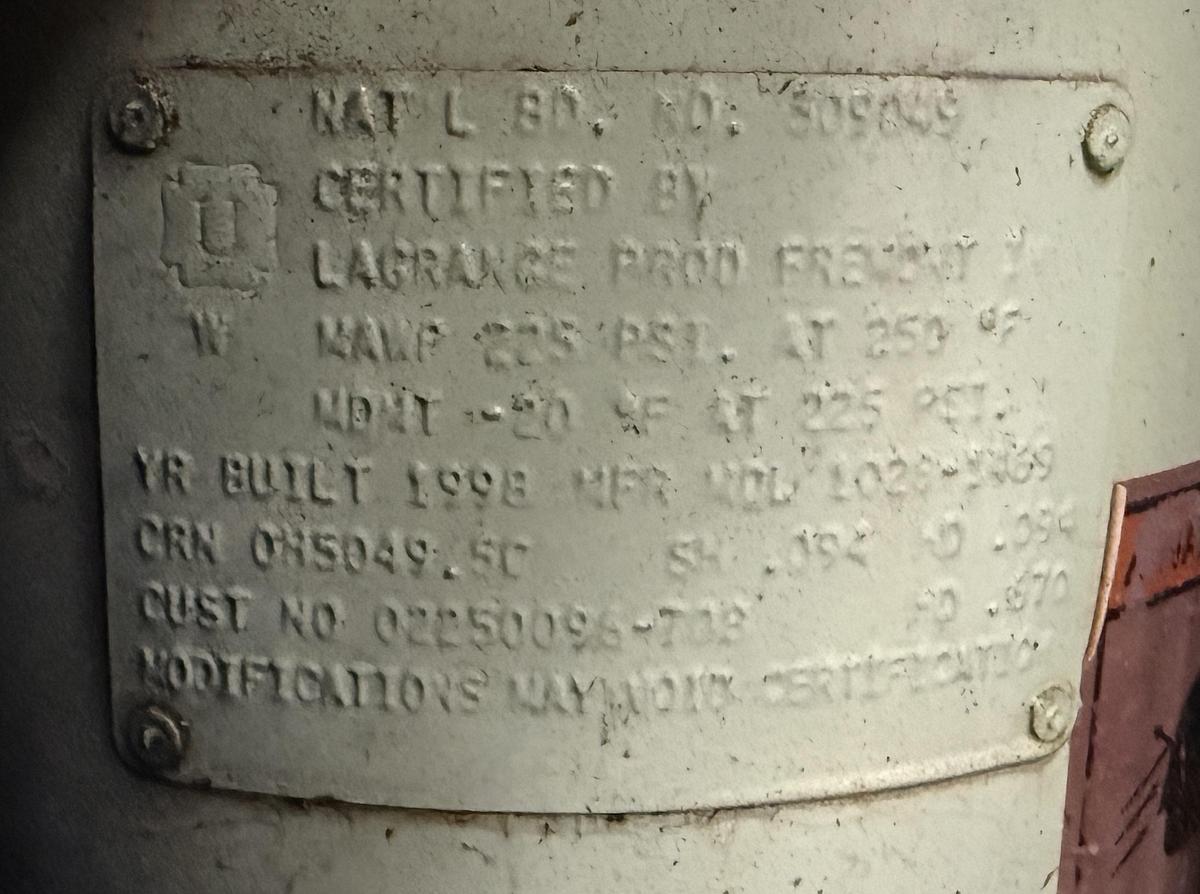 Used SULLAIR LS-10, 30H-AC 30 HP, ROTARY-SCREW AIR-COMPRESSOR