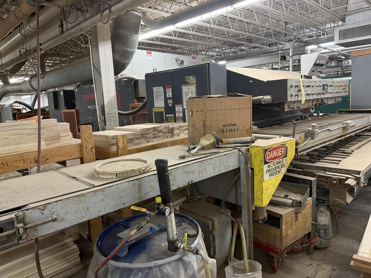 Used ROSENQUIST EF-100 ELECTRO-FLOW FEED-THROUGH RADIO-FREQUENCY GLUER