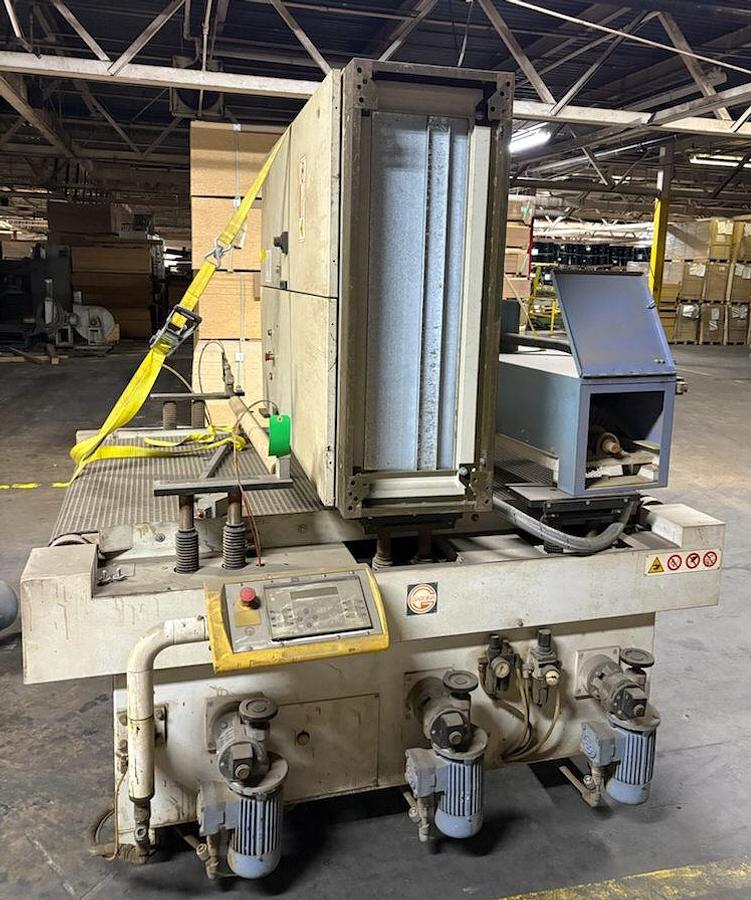 Used GIARDINA G95-31S, 52" DOUBLE-HEAD WIDE-BELT DENIBBING SANDER
