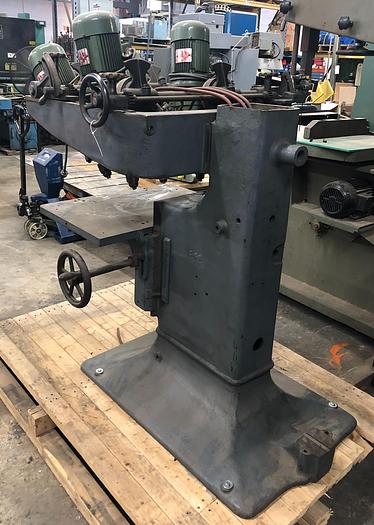 Used NASH/RYE 4-HEAD CHAIR-SEAT BORING MACHINE