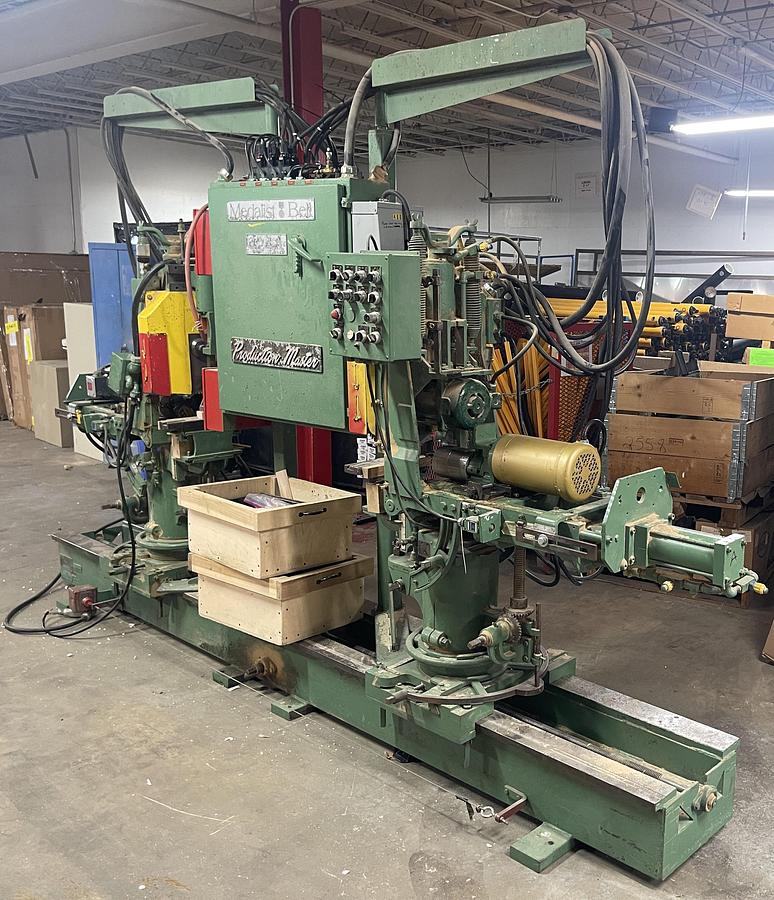 Used MEDALIST-BELL 424A 80" DOUBLE-END TRIM AND BORE MACHINE