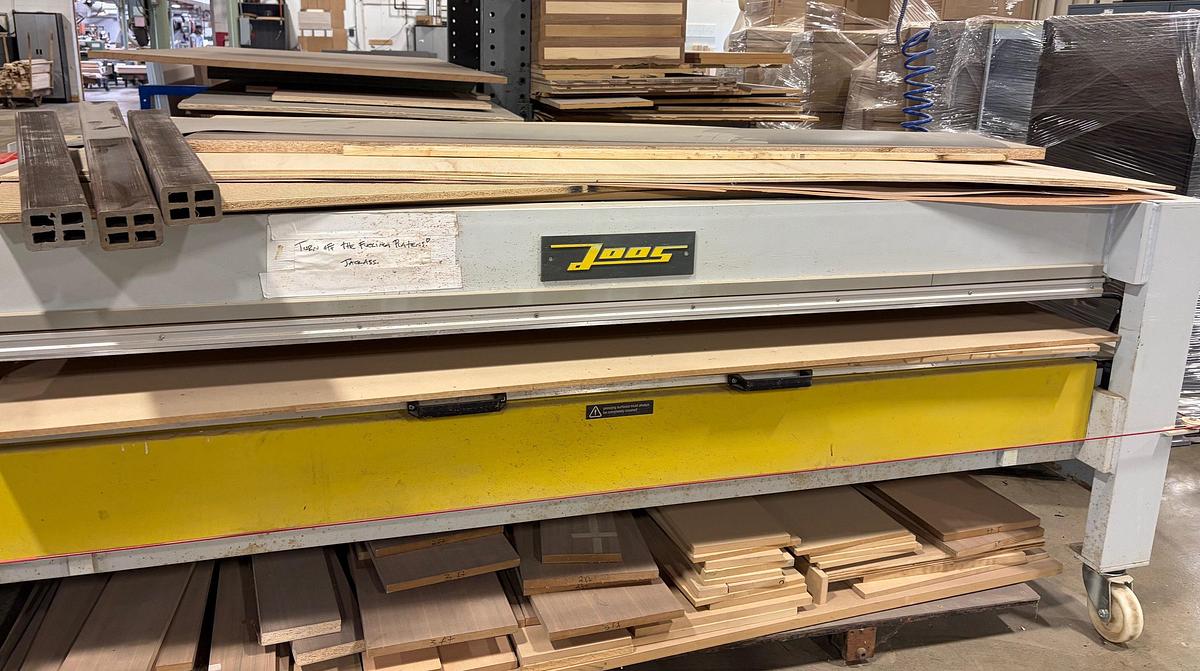 Used JOOS JUNIOR PNUEMATIC HOT-PRESS  