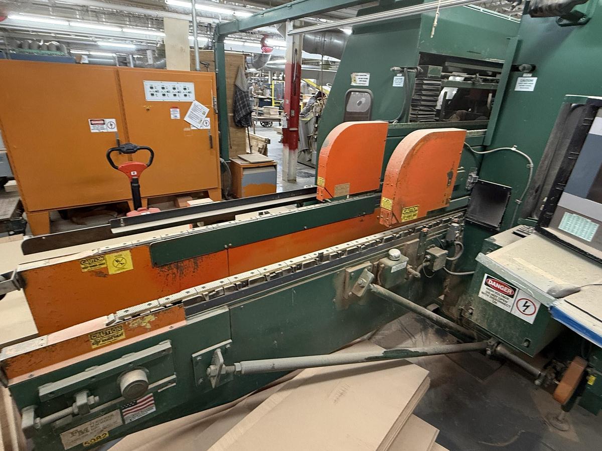 Used FLETCHER, FM-330 DOUBLE-END CNC TENONER
