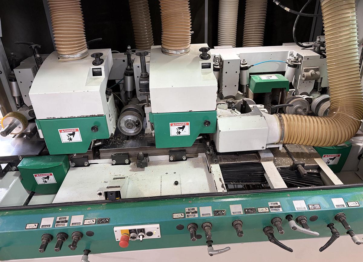 Used WEINIG UNIMAT 218, 6-HEAD MOULDER
