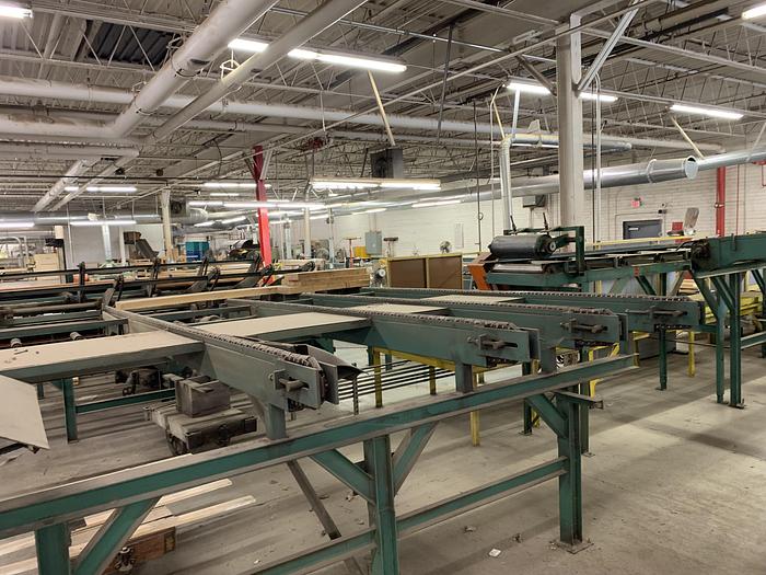 Used BUSS-AUTOMATION “CUT-TO-LENGTH” LUMBER-LINE