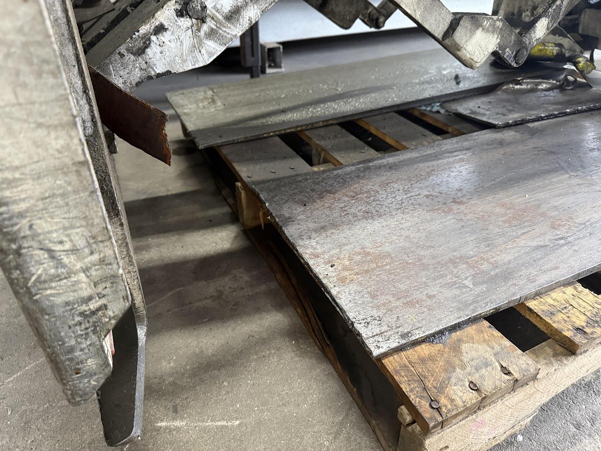 Used LOT OF (3) CASCADE 4,500 LB. SLIP-SHEET PUSH/PULL FORK-CARRIAGE ATTACHMENTS