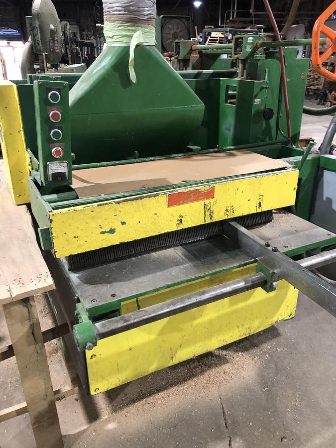 Used MEREEN JOHNSON "424-DC" 24” DIP CHAIN GANG RIPSAW    