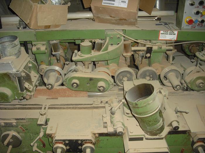 Used WEINIG PFA-22N, 7-HEAD MOULDER