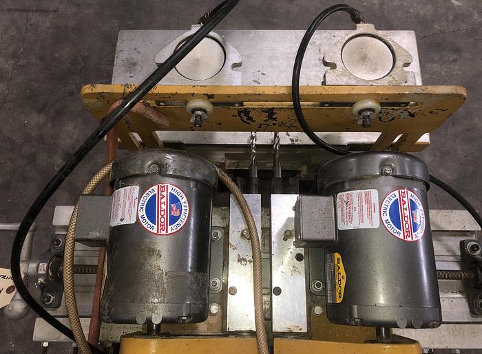 Used RITTER R-803 DOUBLE-HEAD HORIZONTAL BORING MACHINE