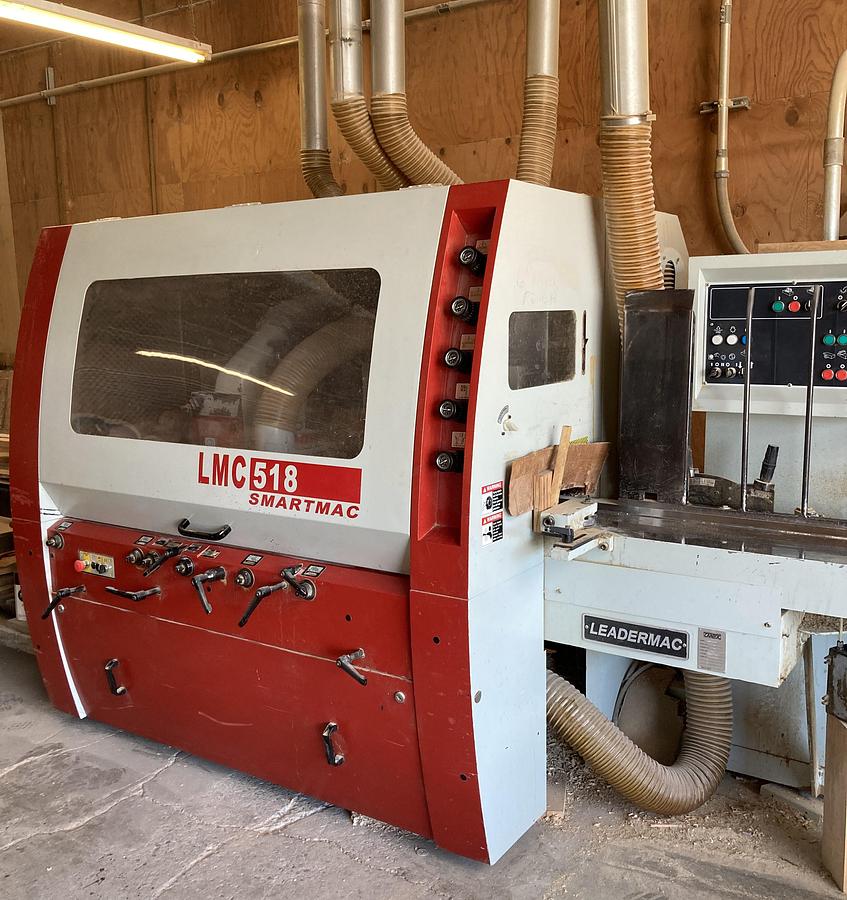 Used LEADERMAC, LMC, F18 SMART MAC 5-HEAD MOULDER