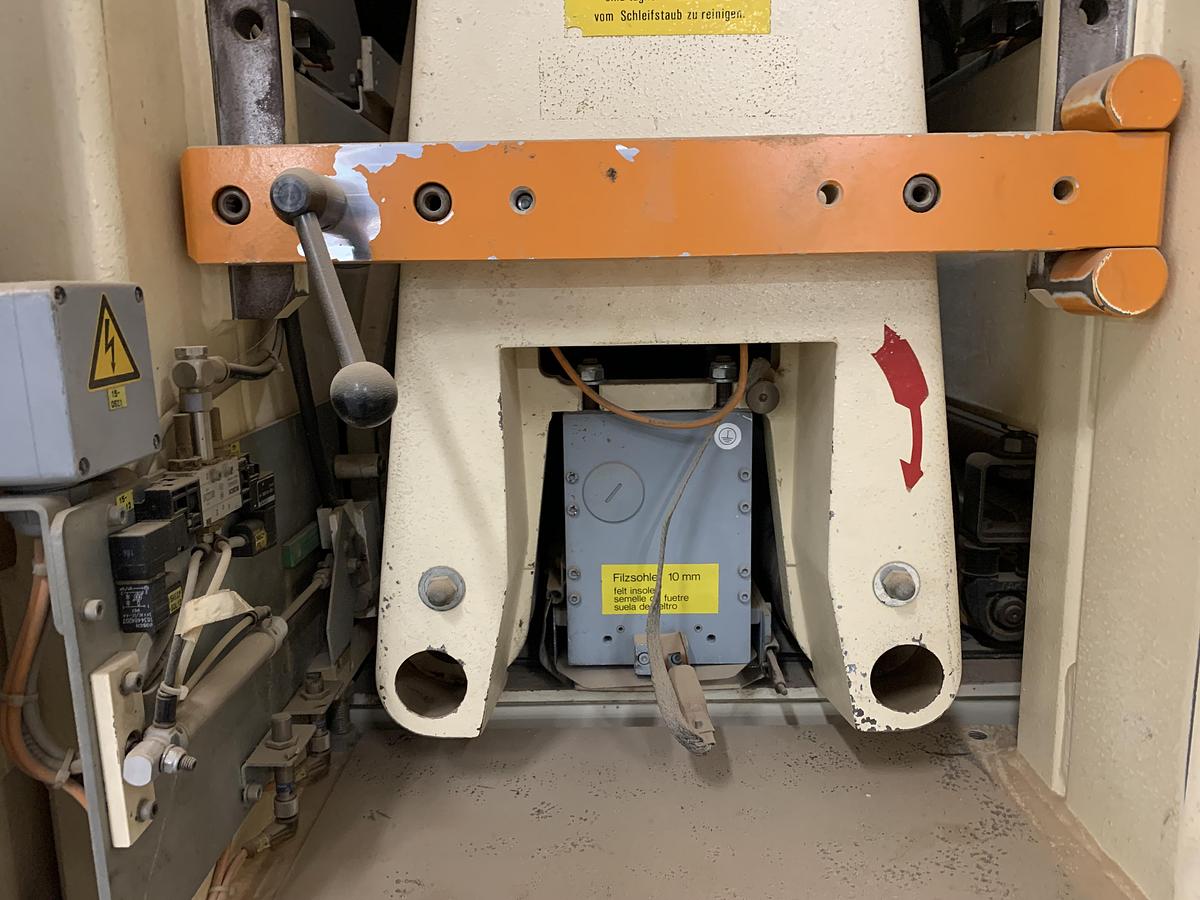 Used HEESEMANN LSM-8, 52", 4-HEAD WIDE-BELT FINISH SANDER