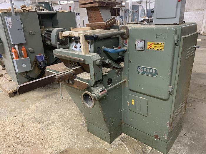 Used OGAM PO-280, 12" DIP-CHAIN GANG RIPSAW